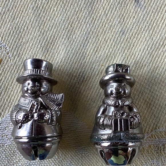 Snowman Miniature Salt and Pepper Lenox - Picture 6 of 7